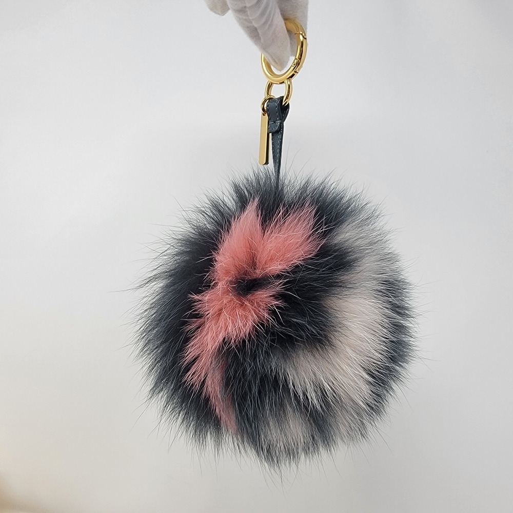 FENDI FF Fur Pom Pom Bag Charm - Picture 5 of 8